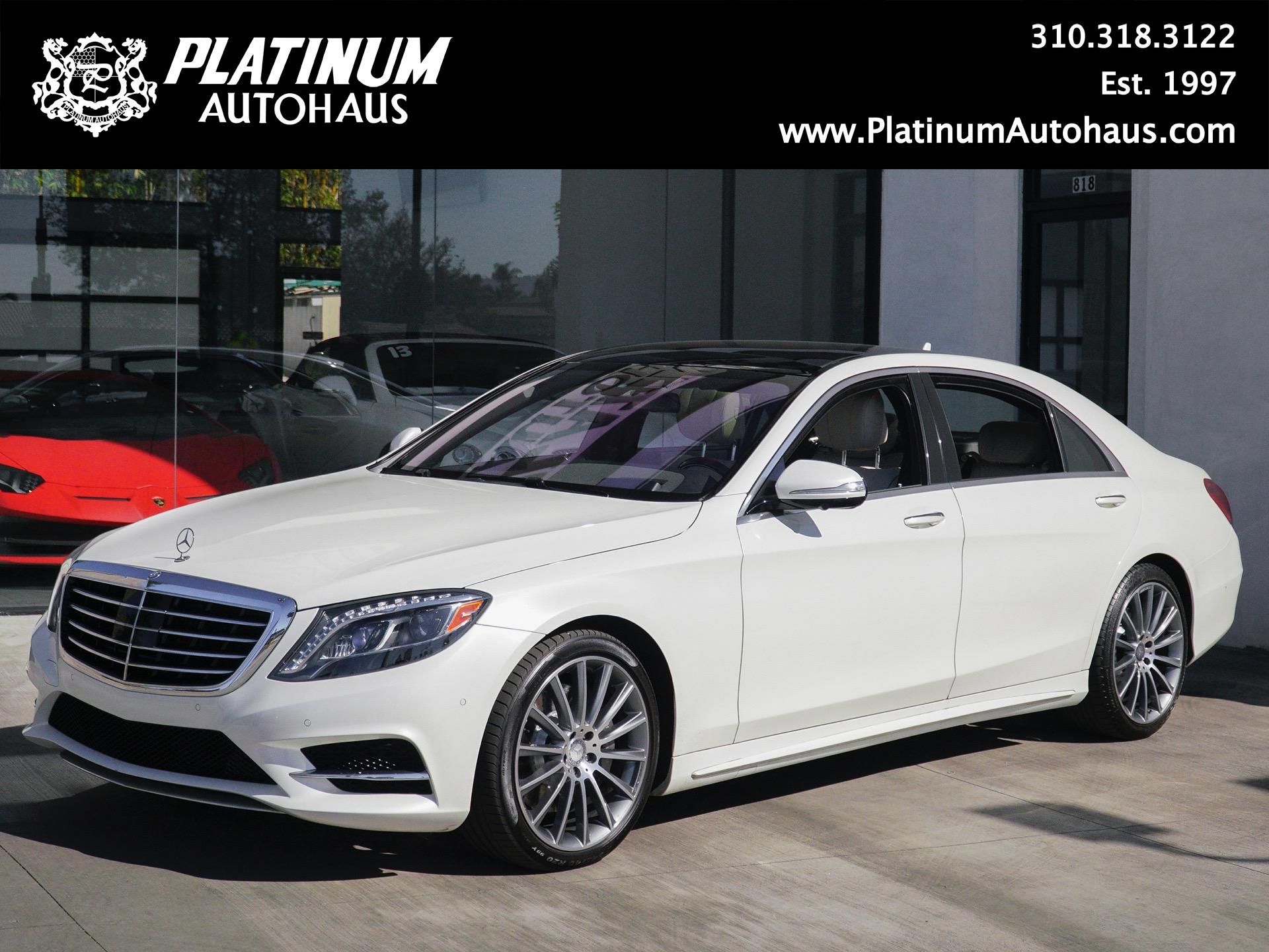 2015 Mercedes-benz S-class S 550 Stock # 6718 For Sale Near Redondo 