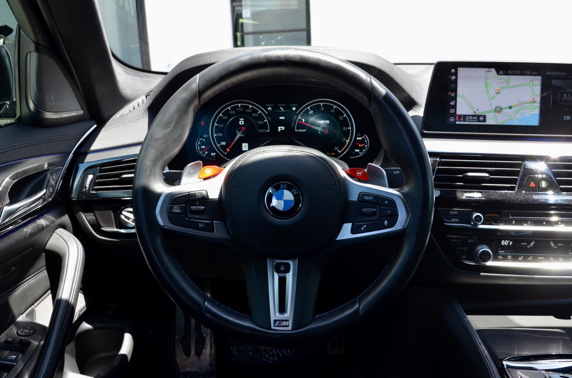 2022 bmw m5 dashboard speedometer